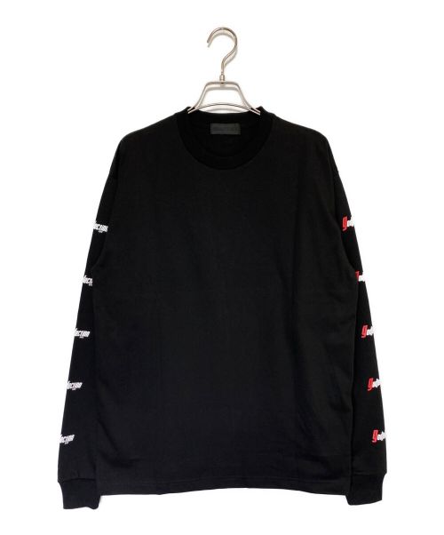 GOD SELECTION XXX（ゴッドセレクショントリプルエックス）GOD SELECTION XXX (ゴッドセレクショントリプルエックス) LONG SLEEVE T-SHIRT ブラック サイズ:SIZE  Mの古着・服飾アイテム