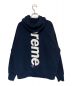 SUPREME (シュプリーム) satin applique hooded sweatshirt ネイビー サイズ:M：32800円