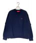 SUPREME（シュプリーム）の古着「Small Box Logo Crewneck」｜ネイビー