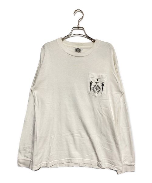 CHROME HEARTS（クロムハーツ）CHROME HEARTS (クロムハーツ) フォト TEE ホワイト サイズ:SIZE Lの古着・服飾アイテム