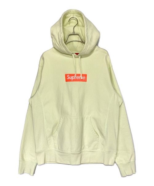 SUPREME（シュプリーム）SUPREME (シュプリーム) Box Logo Hooded Sweatshirt イエロー サイズ:Mの古着・服飾アイテム