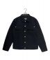 GIVENCHY（ジバンシィ）の古着「Destroyed 4G Pattern Denim Jacket」｜ブラック