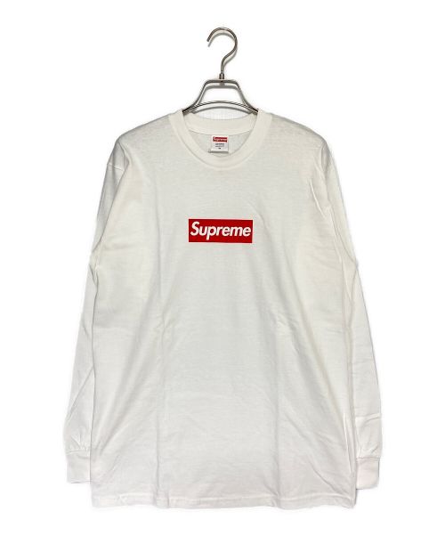 SUPREME（シュプリーム）SUPREME (シュプリーム) BOX LOGO L/S TEE ホワイト サイズ:Mの古着・服飾アイテム