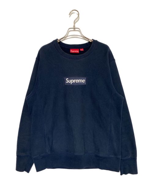 SUPREME（シュプリーム）SUPREME (シュプリーム) Box Logo Crewneck ネイビー サイズ:Mの古着・服飾アイテム