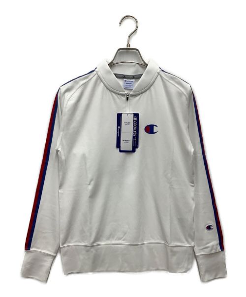 Champion（チャンピオン）Champion (チャンピオン) ポロシャツ ホワイト サイズ:SIZE M 未使用品の古着・服飾アイテム