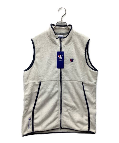 Champion（チャンピオン）Champion (チャンピオン) ベスト ホワイト サイズ:SIZE XL 未使用品の古着・服飾アイテム