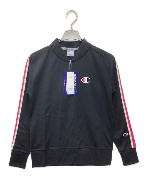 Champion（チャンピオン）Champion (チャンピオン) ポロシャツ ブラック サイズ:SIZE M 未使用品の古着・服飾アイテム