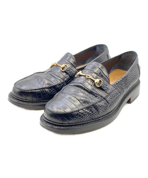 Blackstock & Weber（ブラックストック ＆ ウェーバー）Blackstock & Weber (ブラックストック ＆ ウェーバー) THE MASON BIT LOAFER ブラック サイズ:29cm （US11）の古着・服飾アイテム