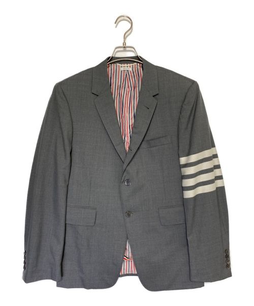 Thom Browne（トムブラウン）Thom Browne (トムブラウン) 4 BAR CLASSIC SPORT JACKET グレー サイズ:SIZE 2の古着・服飾アイテム