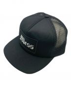 SUPREMEシュプリーム）の古着「Mess Mesh Back 5-Panel Cap」｜ブラック