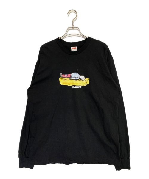 SUPREME（シュプリーム）SUPREME (シュプリーム) Neil Blender (ネイルブレンダー) Neil Blender Arrow L/S Tee ブラック サイズ:Lの古着・服飾アイテム