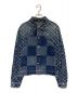 LOUIS VUITTON（ルイ ヴィトン）の古着「Giant Damier Waves MNGM Denim Jacket」｜インディゴ