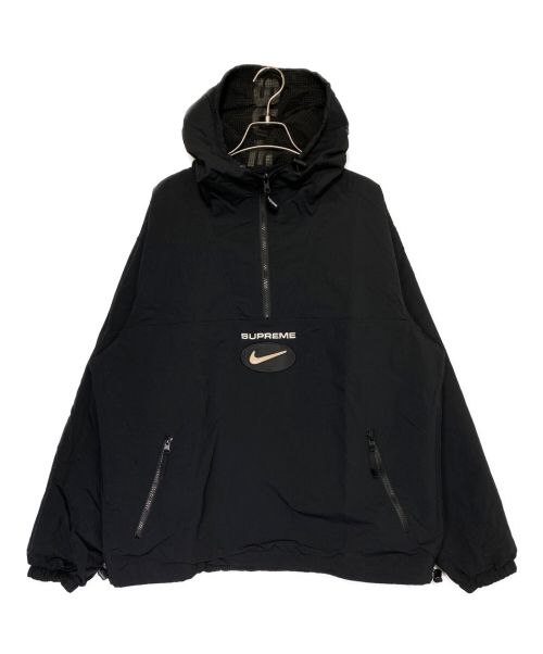 SUPREME（シュプリーム）SUPREME (シュプリーム) NIKE (ナイキ) Jewel Reversible Ripstop Anorak ブラック サイズ:Lの古着・服飾アイテム