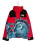 SUPREME（シュプリーム）の古着「Statue of Liberty Mountain Jacket」｜レッド×ブラック