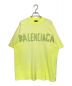 BALENCIAGA（バレンシアガ）の古着「Tape Type Medium Fit Tee」｜イエロー