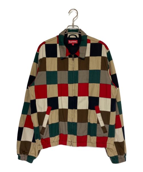 SUPREME（シュプリーム）SUPREME (シュプリーム) PATCHWORK HARRINGTON JACKET マルチカラー サイズ:Mの古着・服飾アイテム