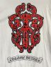 中古・古着 CHROME HEARTS (クロムハーツ) Red Dagger T Shirt ホワイト サイズ:L：22800円