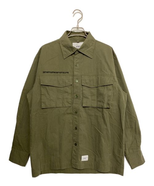 WTAPS（ダブルタップス）WTAPS (ダブルタップス) SEAGULL SHIRTS オリーブ サイズ:1の古着・服飾アイテム