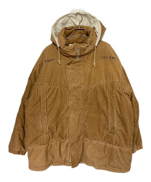 C.E（シーイー キャブエンプト）C.E (シーイー) cavempt cord parka warm ブラウン サイズ:SIZE Lの古着・服飾アイテム