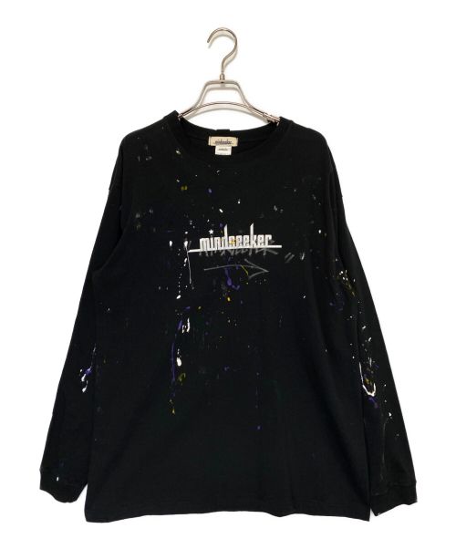 MINDSEEKER（マインドシーカー）MINDSEEKER (マインドシーカー) HAND PAINT & GRAFFITI L/S TEE ブラック サイズ:-の古着・服飾アイテム