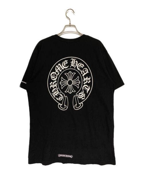 CHROME HEARTS（クロムハーツ）CHROME HEARTS (クロムハーツ) ホースシュー プリントTシャツ ブラック サイズ:XLの古着・服飾アイテム