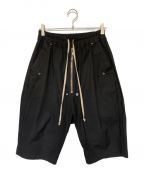 RICK OWENSリックオウエンス）の古着「Bela Pods Shorts」｜ブラック