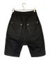 RICK OWENS (リック オウエンス) Bela Pods Shorts ブラック サイズ:46：44800円