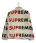 SUPREME (シュプリーム) Reversible Logo Fleece Jacket ホワイト サイズ:M：27800円