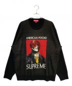 SUPREMEシュプリーム）の古着「American Psycho Sweater」｜ブラック