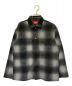 SUPREME（シュプリーム）の古着「Shadow Plaid Fleece Shirt」｜ブラック