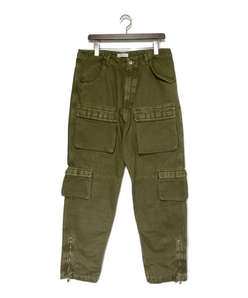 1989 STUDIO（ナインティーンエイティーナイン）1989 STUDIO (ナインティーンエイティーナイン) TRAINING CARGO PANTS オリーブ サイズ:32の古着・服飾アイテム