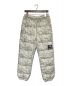 SUPREME（シュプリーム）の古着「Paper Print Nuptse Pants」｜グレー