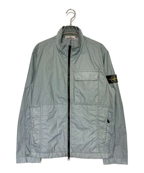 STONE ISLAND（ストーンアイランド）STONE ISLAND (ストーンアイランド) ジップアップジャケット ミントグリーン サイズ:Lの古着・服飾アイテム