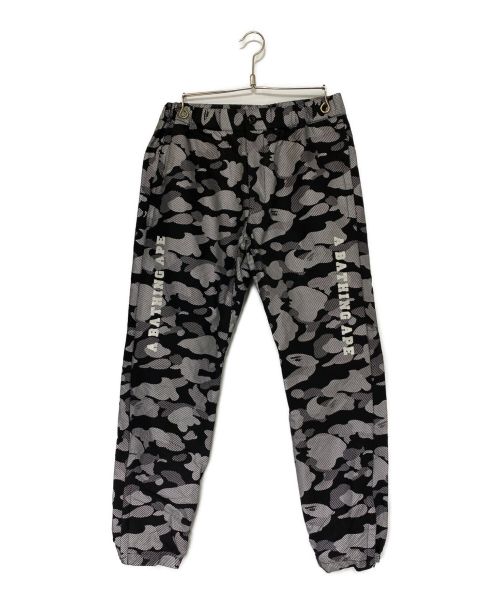 A BATHING APE（アベイシングエイプ）A BATHING APE (アベイシングエイプ) reflection camo pants. グレー サイズ:Sの古着・服飾アイテム