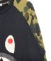 中古・古着 A BATHING APE (アベイシングエイプ) 1st Camo Shark LS Tee  ブラック サイズ:L：6800円