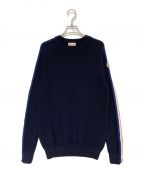 MONCLERモンクレール）の古着「GIROCOLLO TRICOT」｜ネイビー