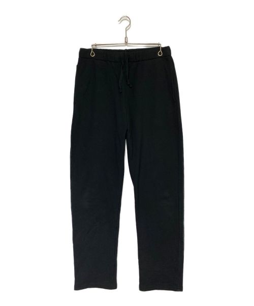 KAPITAL（キャピタル）KAPITAL (キャピタル) スマイリースウェットパンツ ブラック×イエロー サイズ:4の古着・服飾アイテム