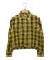 SYUMAN.（シュウマン）の古着「Short shirt Plaid」｜イエロー