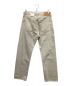 Calvin Klein (カルバンクライン) STRA LEG JEAN ベージュ サイズ:SIZE 30 未使用品：7800円