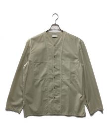 LEMAIRE（ルメール）の古着「V-NECK SHIRT OVERCAST」｜ベージュ