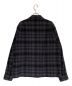 SUPREME (シュプリーム) Plaid Flannel Shirt ブラック×グレー サイズ:M：17800円