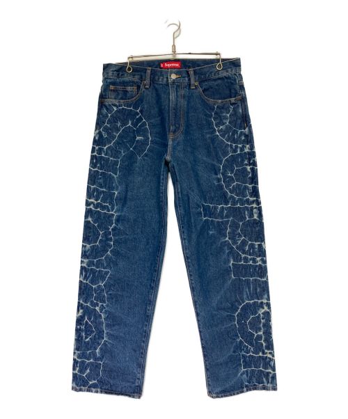 SUPREME（シュプリーム）SUPREME (シュプリーム) Shibori Loose Fit Jean インディゴ サイズ:32の古着・服飾アイテム