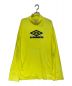 UMBRO（アンブロ）の古着「Oversized Printed MOck-Neck T」｜イエロー