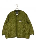 WIND AND SEA×81TEEZウィンダンシー×ハイチーズ）の古着「QUILTING JACKET」｜オリーブ