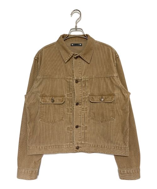 MINEDENIM（マインデニム）MINEDENIM (マインデニム) VL.T/C Corduroy Trucker JKT ブラウン サイズ:3の古着・服飾アイテム