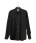 COMME des GARCONS SHIRT（コムデギャルソンシャツ）の古着「Forever Wide Classic Fine Wool Long Sleeve Shirt」｜ブラック