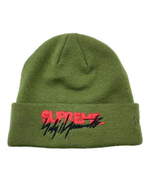 SUPREME（シュプリーム）SUPREME (シュプリーム) YOHJI YAMAMOTO (ヨウジヤマモト) New Era (ニューエラ)  Beanie オリーブ サイズ:-の古着・服飾アイテム