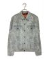 LEVI'S（リーバイス）の古着「Snakeskin Trucker Jacket」｜グレー