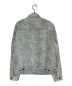 LEVI'S (リーバイス) SUPREME (シュプリーム) Snakeskin Trucker Jacket グレー サイズ:M：24800円