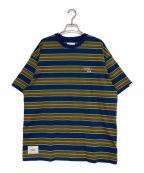 WTAPSダブルタップス）の古着「BDY 02 / SS / COTTON. TEXTILE. PROTECT」｜ネイビー×グリーン